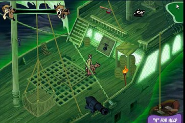 As Aventuras de Scooby-Doo e Salsicha, em o navio fantasma!!!