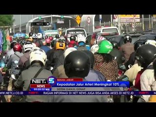 Kepadatan di Jalur Arteri Kalimalang Meningkat - NET 5