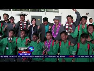 Timnas U 16 Disambut Meriah Suporter - NET24