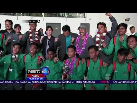 Timnas U 16 Disambut Meriah Suporter - NET24