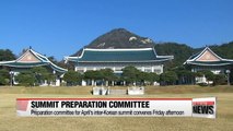 First meeting of preparation committee for inter-Korean summit in April to take place Friday afternoon