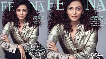 Aishwarya Rai On Femina Cover 2018, Red Hair Debut | India Most Beautiful Women 2018