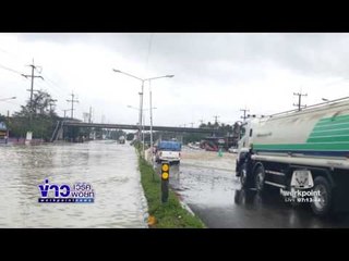 น้ำป่าไหลเข้าท่วมถนนเพชรเกษม ตัดขาดภาคใต้ที่ทับสะแก | ข่าวเวิร์คพอยท์ (เช้า) | 10-1-60