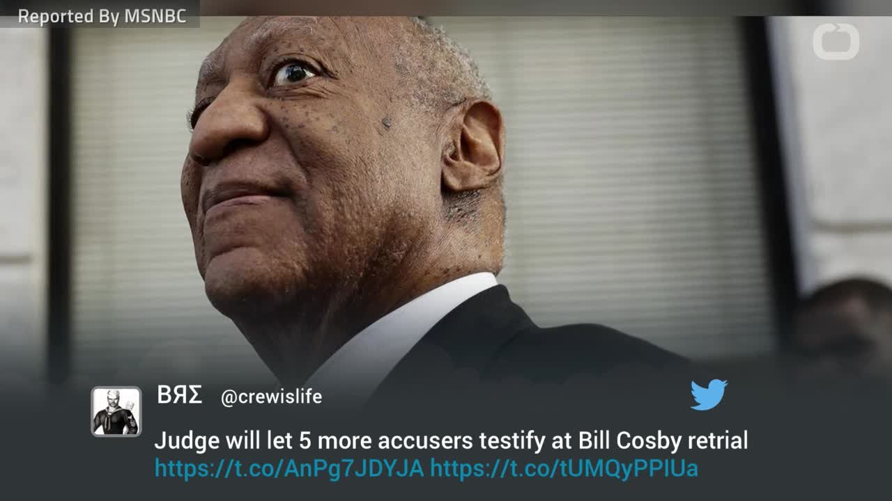 Judge Will Let 5 More Accusers Testify At Bill Cosby Retrial