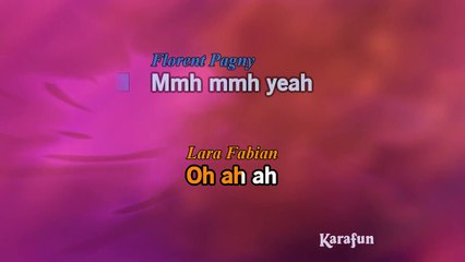 Florent Pagny et Lara Fabian - Et maintenant KARAOKE / INSTRUMENTAL
