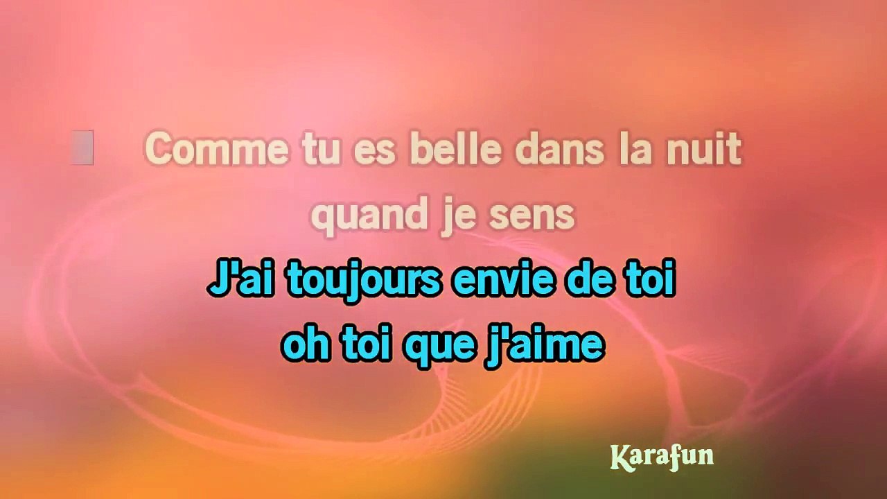 Marc Hamilton Comme j'ai toujours envie d'aimer KARAOKE