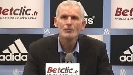 Conférence de presse après Marseille Bordeaux