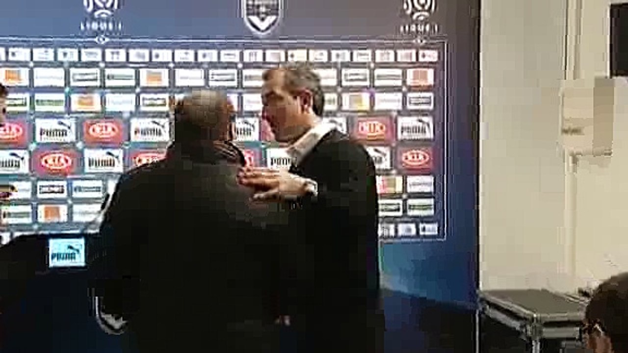 Conférence de presse après Bordeaux Sochaux