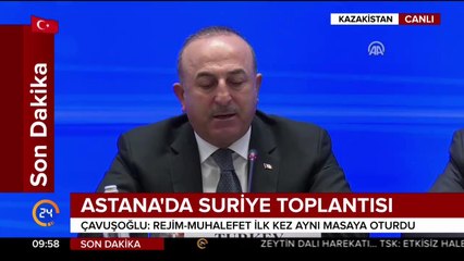 Astana'da Suriye konulu toplantı