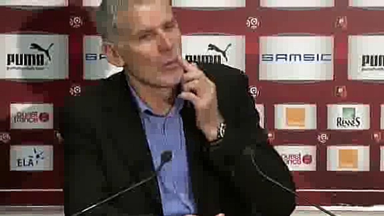 Conférence de presse après Rennes Bordeaux vidéo