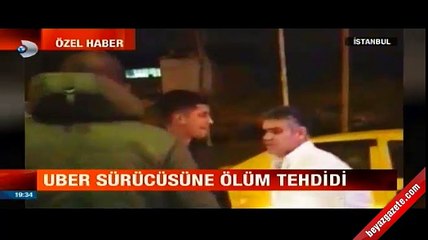 Taksicilerden UBER'e ölüm tehdidi
