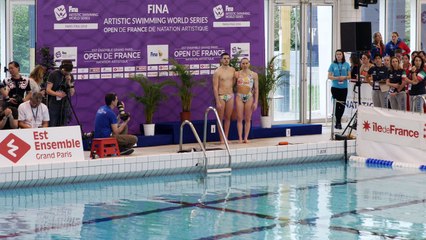 Duos techniques mixtes Open de France de natation artistique 2018 - FINA World Séries