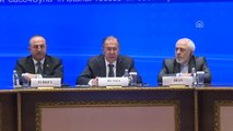 Türkiye, Rusya ve İran Dışişleri Bakanları Ortak Basın Toplantısı - Lavrov