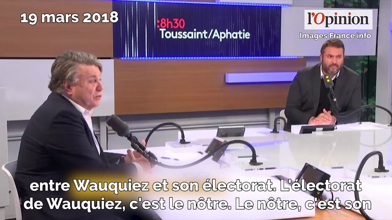 Gilbert Collard se lâche: «Je suis un sale mec, je suis un vilain»