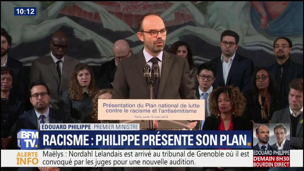 Racisme : Édouard Philippe évoque la difficulté de retirer les contenus haineux des réseaux sociaux