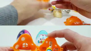 Maxi Kinder Surprise Eggs My Little Pony Transformers Smurfette Finger Family Song