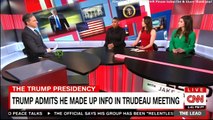 Panel on Donald Trump Admits he made up info in Trudeau Meeting. #DonaldTrump #JustinTrudeau #Canada