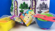 UNBOXING PLAYTIVE JUNIOR SAND TOYS SAND PLAY WITH KINETIC SAND AND MAKE CAKES & ICE CREAM SURPRISES