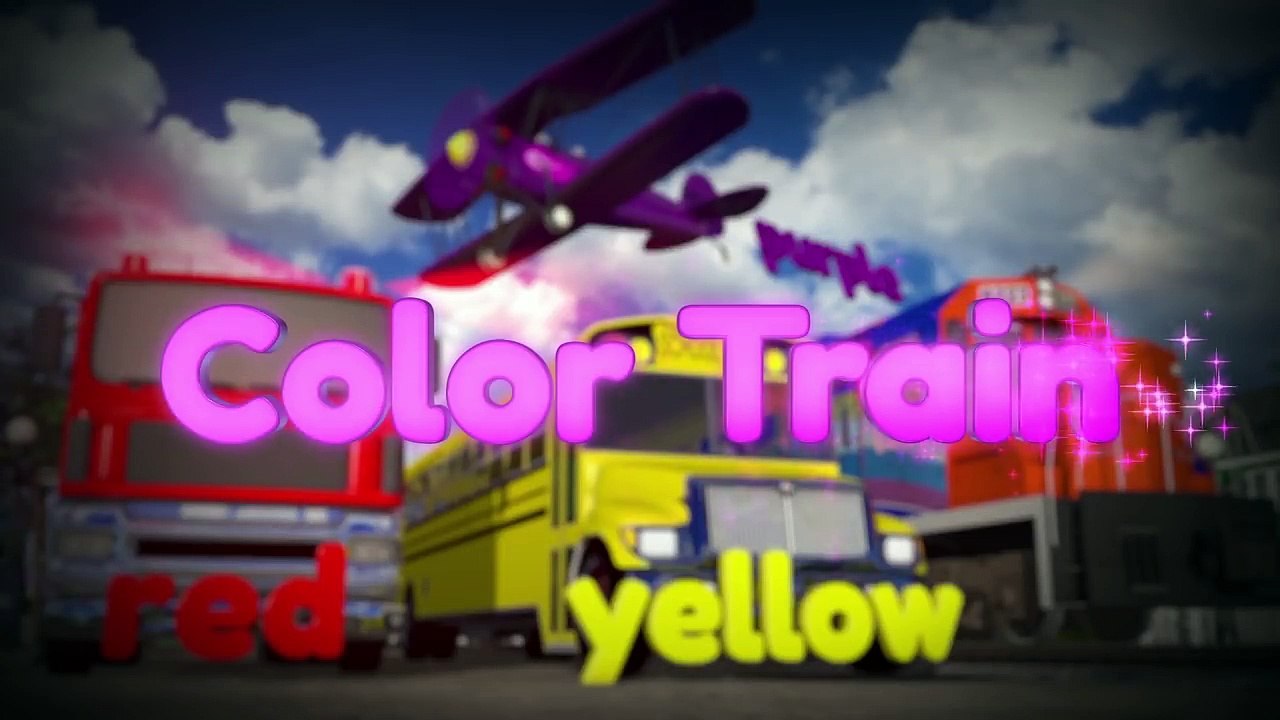 Learn the Alphabet, Colors, Shapes & Numbers | Learning Train Cartoons for Kids
