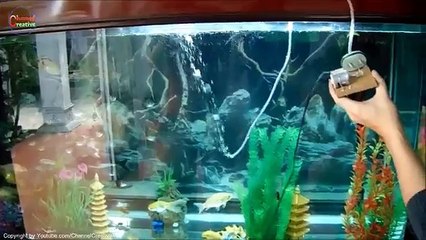 DIY - Nasıl Mini Hava Pompası v2 yapmak | Mini akvaryum hava pompası