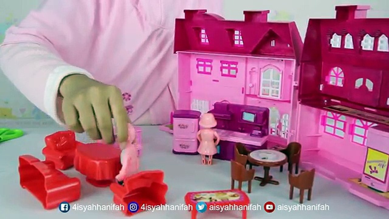 Mainan Rumah-rumahan ❤ Warm Happy Family Toys ❤ Seru Banget