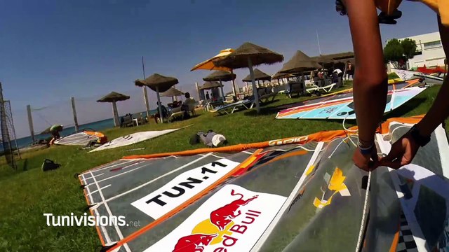La deuxième journée : Championnat de Tunisie laser planche à voile et optimist à Hammamet