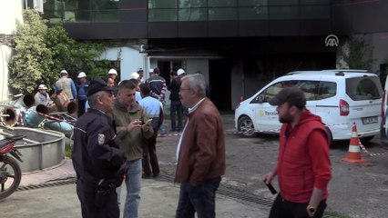 Alışveriş merkezinde trafo yangını - ADANA