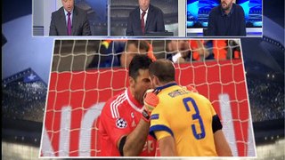 O Θέμης Καίσαρης στην εκπομπή της ΕΡΤ για το Champions League