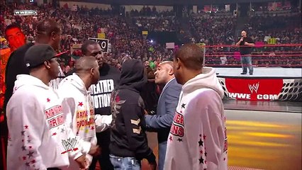 Big Show challenges Floyd Mayweather to a WrestleMania match- Raw  march 2018