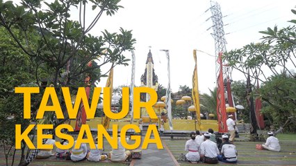 Melihat dari Dekat Upacara Tawur Kesanga