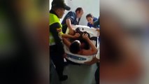 Niño queda atrapado en una lavadora tras reto viral