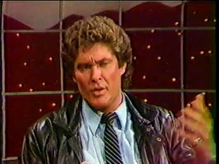 David Hasselhoff from Knight Rider