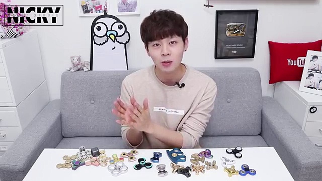 피젯스피너 리뷰 역대급 스케일!! 뭘 살지 모르겠을때 봐야만 하는 영상!! 피젯스피너 다 모았다! - 니키