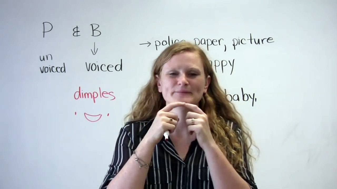 English Pronunciation - P & B