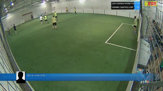 But de Julien (0-8) - LES CASSES-NOISETTES Vs VIENNE CAMPING CAR - 15/03/18 21:00 - LIGUE 3