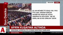 Cumhurbaşkanı Erdoğan: ABD bizimle çalışmak istiyorsa teröristleri Fırat�ın doğusundan çıkartmalı