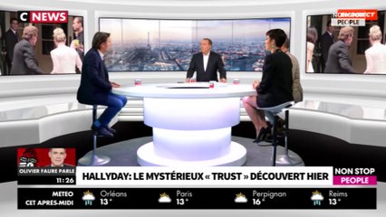 Morandini Live : Laeticia Hallyday "infoutue de se donner un peu de sensibilité" (vidéo)