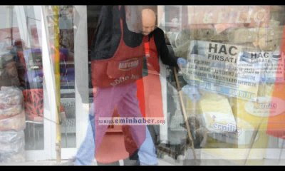 Kasabın en sadık müşterisi sokak kedisi