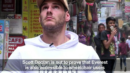 Australian paraplegic aims to be first to reach Everest unaided