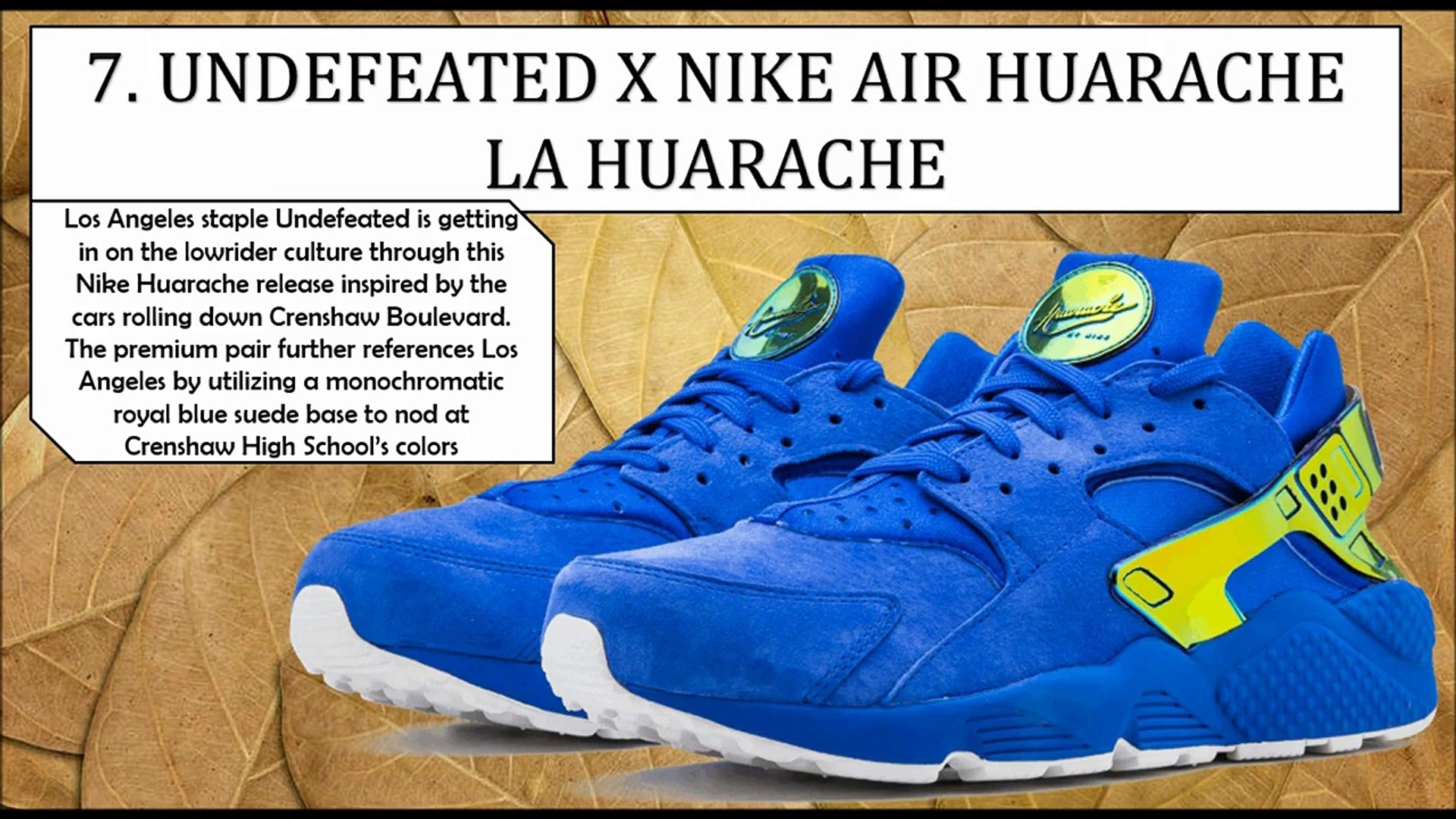 crenshaw huaraches