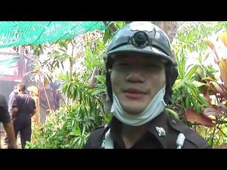 นาที ตร.จราจร ช่วยเด็กจากเหตุเพลิงไหม้
