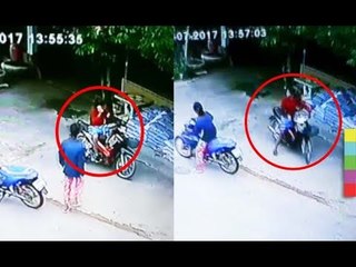 เปิดคลิป ! 2 สาว ลัก จยย  ต่อหน้าเจ้าของ คาร้านขายของชำ