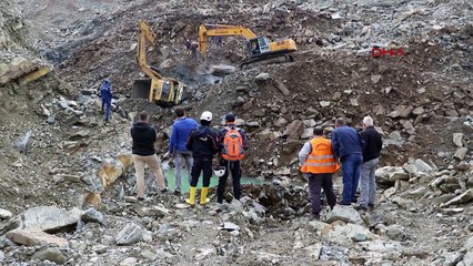 Samsun’da taş ocağında göçük 1 ölü
