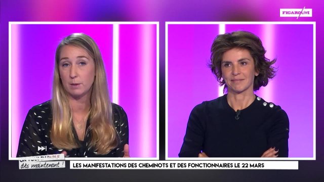 Les manifestations des cheminots et des fonctionnaires le 22 mars