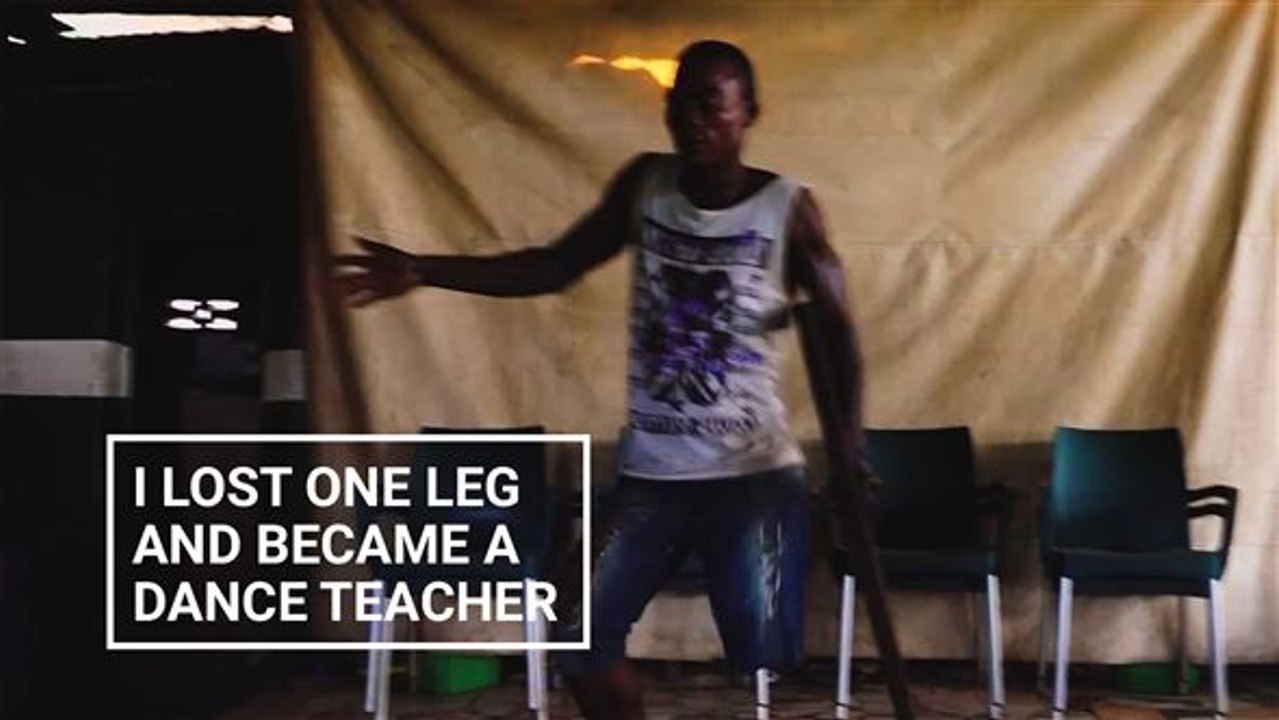 'When I dance, I'm free again'