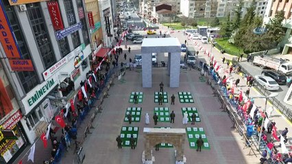 Çanakkale Zaferi, Gaziosmanpaşa Meydanı'nda yeniden canlandırıldı