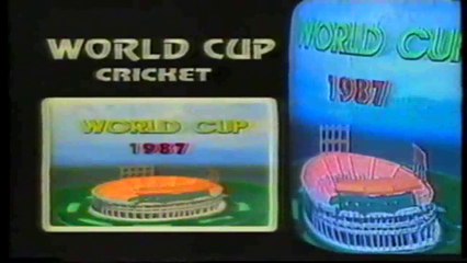 1987 Cricket World Cup  Orginal Theme Orginal Music Old is Gold
