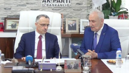 Maliye Bakanı Ağbal'ın Malatya'daki son durağı AK Parti oldu