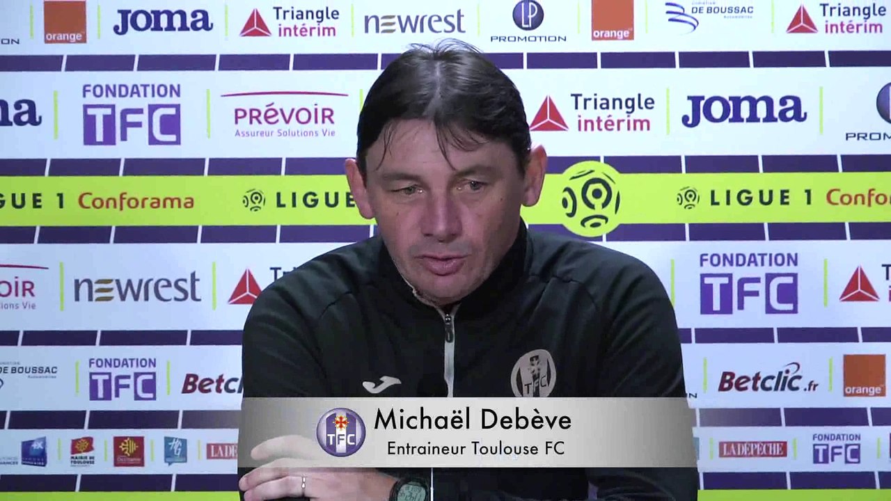 La conférence de presse de Michaël Debève avant TFC/Strabsourg
