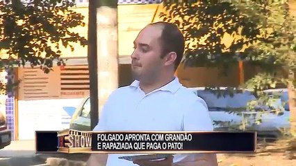 Tiozinho ready for big boys and the boys end up paying the duck